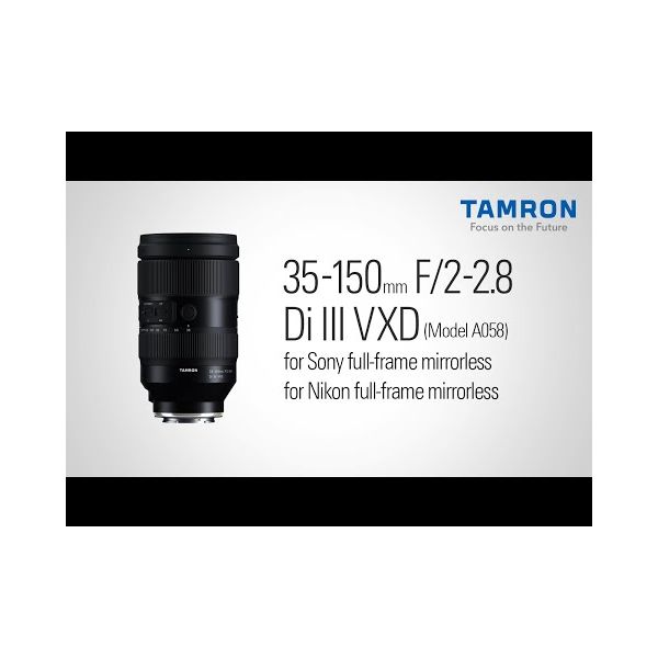 Tamron A058 35-150mm f/2-2.8 Di III VXD Lens for Nikon Z