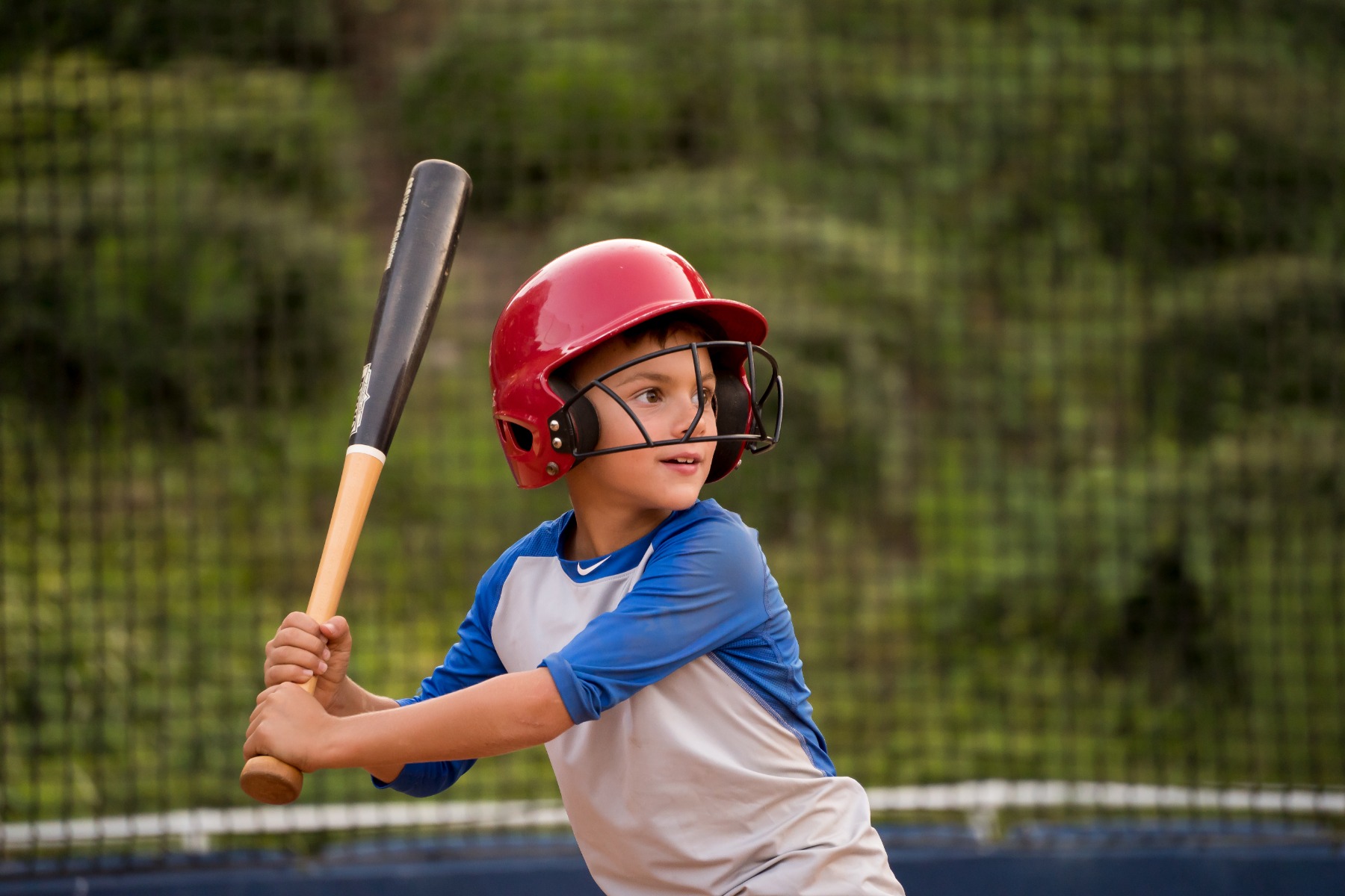 The batter's swing – shot with Tamron 50-400mm F4.5-6.3 (Model A067)