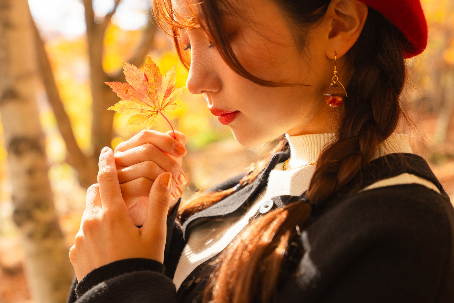 Autumn Portrait Photography with Natural South African Backdrops
