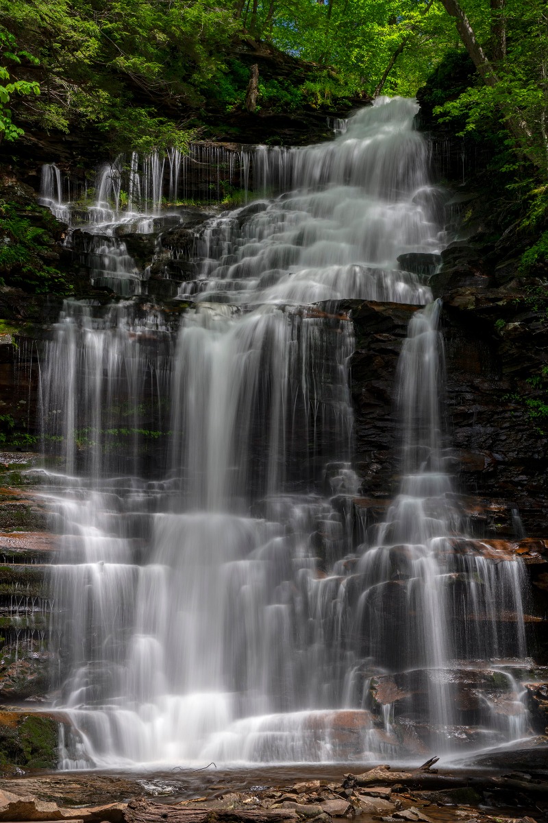 Silky water at a slow shutter speed – shot with Tamron 28-200mm F2.8-5.6 (Model A071)
