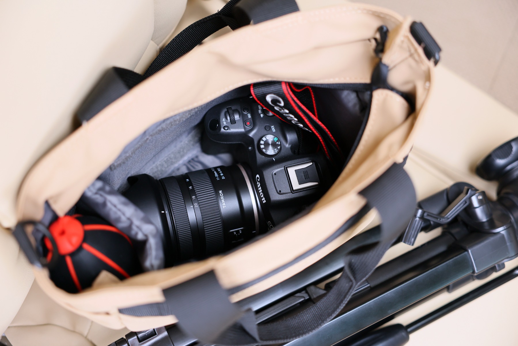 Compact lenses get carried; heavy ones stay at home