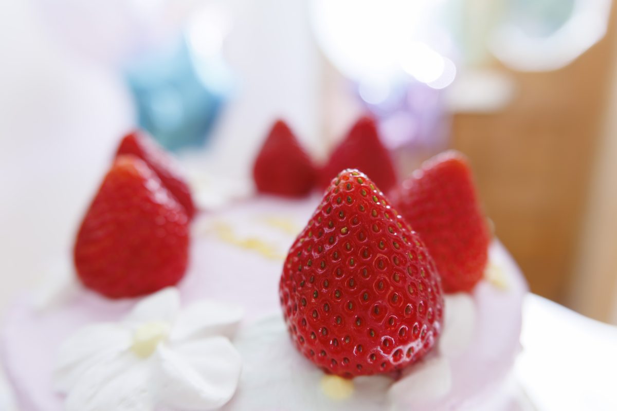 Close-up of strawberries