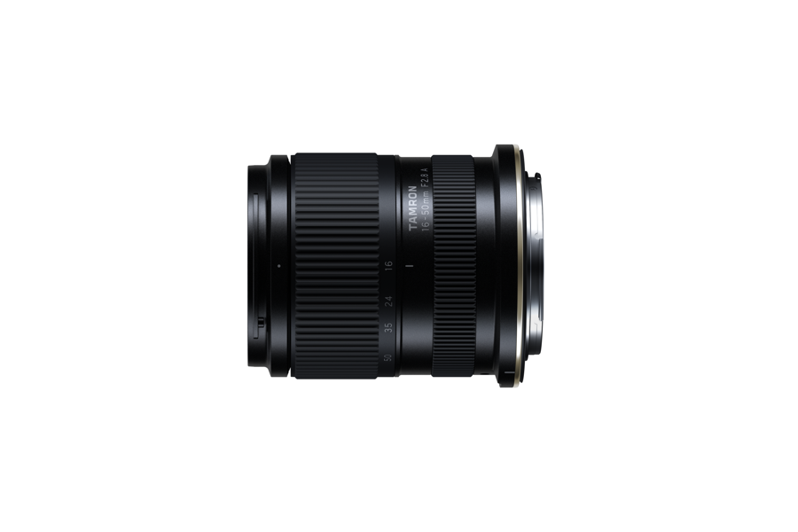 Tamron 16-50mm F2.8 A for CANON RF mount, top view